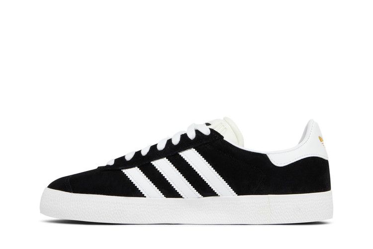 adidas Gazelle ADV Black White Gold