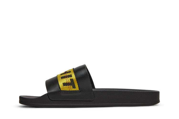 OFF-WHITE Industrial Belt Slides Black Yellow