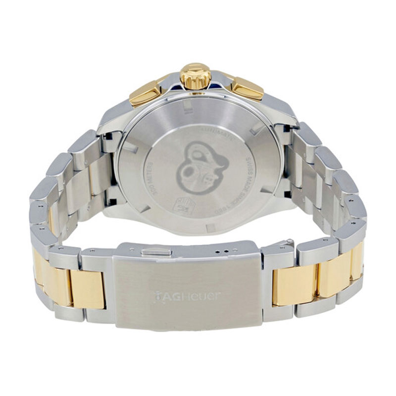 Tag Heuer Aquaracer Caliber 16 Automatic White Dial Two Tone Steel Strap Watch for Men - CAY2121.BB0923