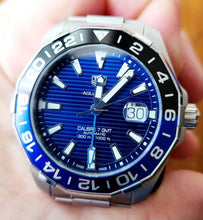 Load image into Gallery viewer, Tag Heuer Aquaracer Blue Dial Watch for Men - WAY201T.BA0927