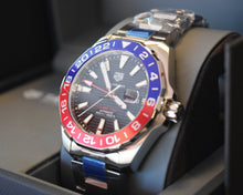 Load image into Gallery viewer, Tag Heuer Aquaracer Pepsi Black Dial Watch for Men - WAY201F.BA0927