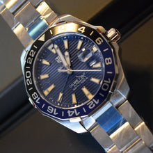 Load image into Gallery viewer, Tag Heuer Aquaracer Blue Dial Watch for Men - WAY201T.BA0927