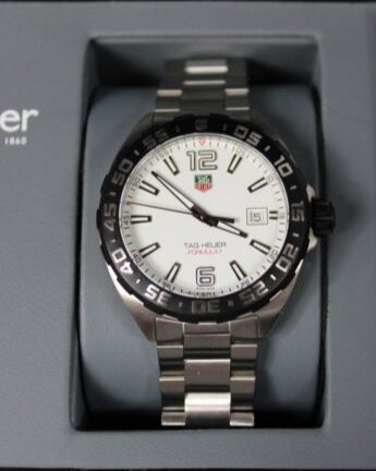 Tag Heuer Formula 1 White Dial Watch for Men - WAZ1111.BA0875