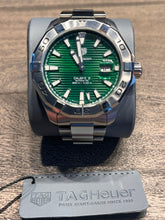 Load image into Gallery viewer, Tag Heuer Aquaracer Green Dial Watch for Men - WAY2015.BA0927