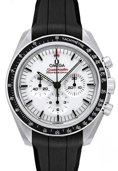 Omega Speedmaster Moonwatch Professional Co-Axial Master Chronometer Chronograph 42 mm White