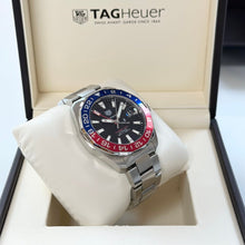 Load image into Gallery viewer, Tag Heuer Aquaracer Pepsi Black Dial Watch for Men - WAY201F.BA0927