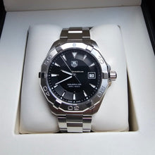 Load image into Gallery viewer, Tag Heuer Aquaracer Black Dial Watch for Men - WAY1110.BA0928