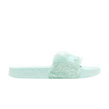 Load image into Gallery viewer, Puma Fur Slide Rihanna Fenty Bay Mint