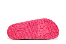 Load image into Gallery viewer, Gucci Web Slide Pink Rubber (Women's)