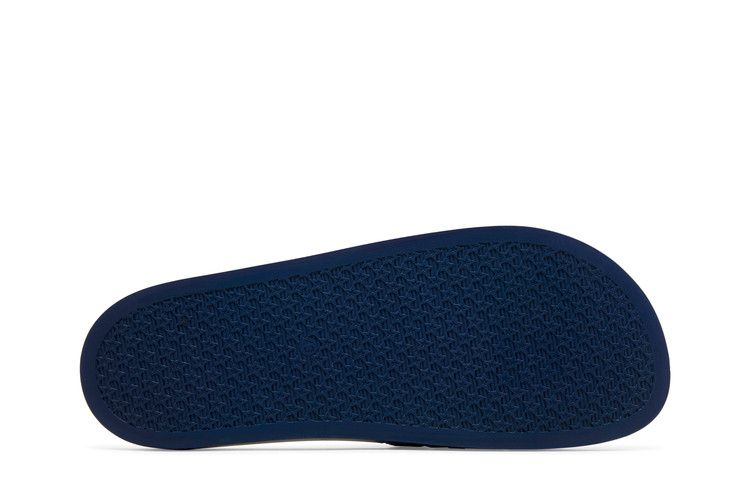 Versace Rubber Pool Slide Navy