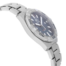 Load image into Gallery viewer, Tag Heuer Aquaracer Blue Dial Silver Steel Strap Watch for Men - WBD1112.BA0928