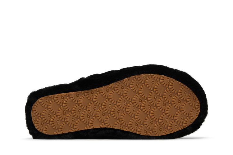 UGG Fluff Yeah Slide Black (Kids)