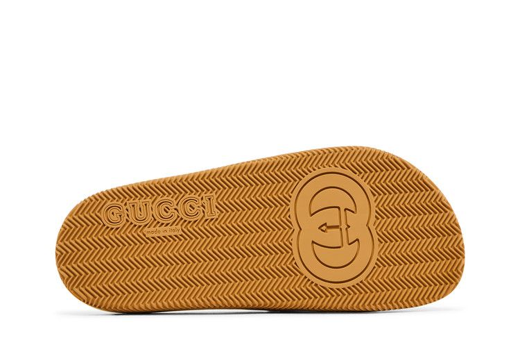 Gucci Slides Interlocking G Orange (Women's)