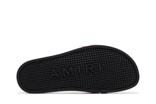 Load image into Gallery viewer, AMIRI Pool Slide Bandana Chain Red Black