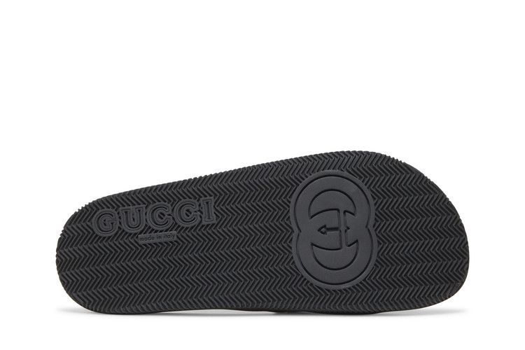Gucci Slide Interlocking G Black