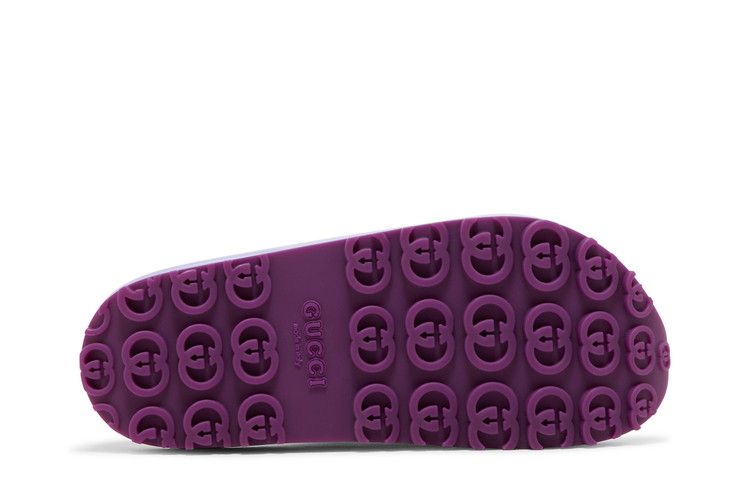 Gucci Interlocking G Slide Pink Purple (Women's)