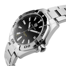 Load image into Gallery viewer, Tag Heuer Aquaracer Black Dial Silver Steel Strap Watch for Men - WBD1110.BA0928
