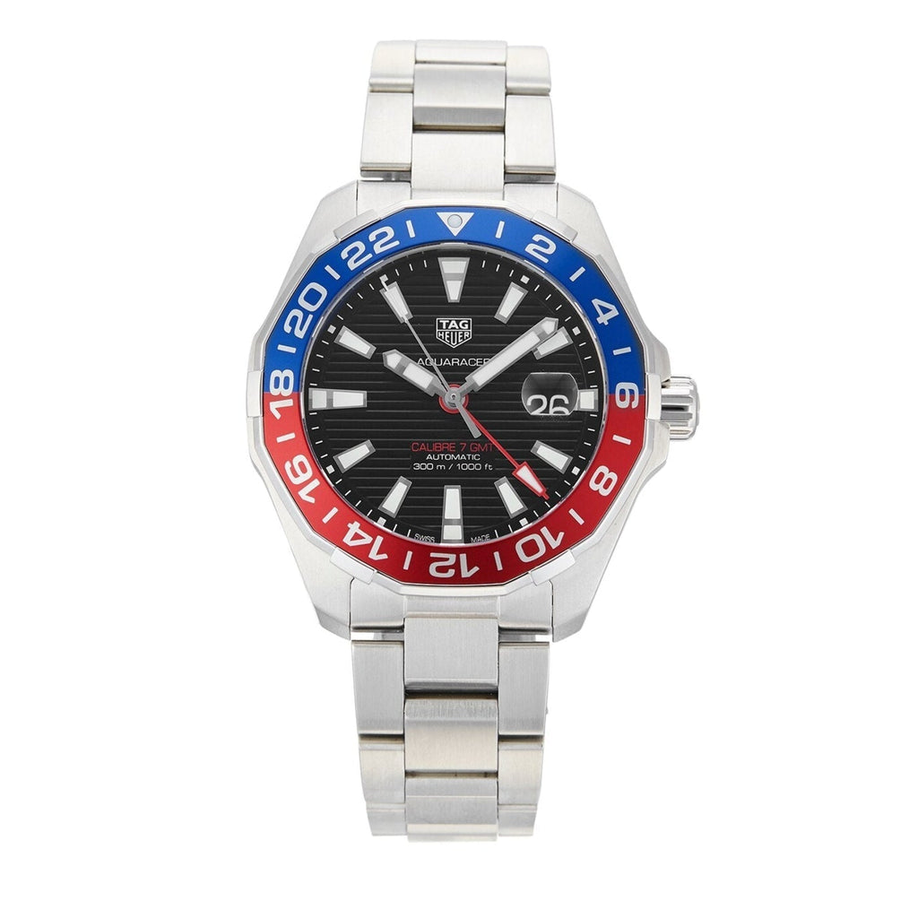 Tag Heuer Aquaracer Pepsi Black Dial Watch for Men - WAY201F.BA0927