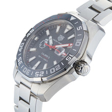 Load image into Gallery viewer, Tag Heuer Aquaracer Calibre 5 Premiere League Edition Black Dial Silver Stainless Steel Watch for Men - WAY201D.BA0927