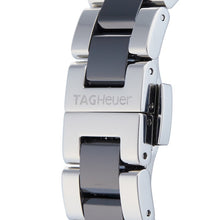 Load image into Gallery viewer, Tag Heuer Aquaracer Quartz Diamonds Black Dial Two Tone Steel Strap Watch for Women - WAY131G.BA0913