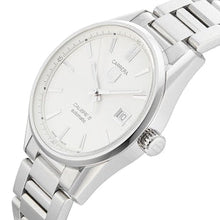 Load image into Gallery viewer, Tag Heuer Carrera Automatic Caliber 5 White Dial Silver Steel Strap Watch for Men - WAR211B.BA0782