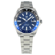 Load image into Gallery viewer, Tag Heuer Aquaracer Blue Dial Watch for Men - WAY201T.BA0927