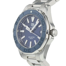 Load image into Gallery viewer, Tag Heuer Aquaracer Blue Dial Silver Steel Strap Watch for Women - WAY131S.BA0748