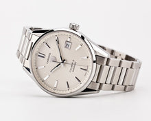 Load image into Gallery viewer, Tag Heuer Carrera Automatic Caliber 5 White Dial Silver Steel Strap Watch for Men - WAR211B.BA0782