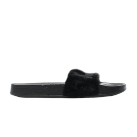 Puma Fur Slide Fur Slide Black (Women's)