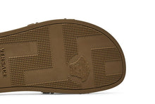 Load image into Gallery viewer, Versace Palazzo Pool Slides Brown