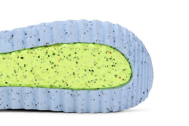 Nike Asuna Crater Slide Platinum Lint Volt Chambray Blue Black