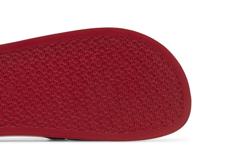 Versace Rubber Pool Slide Red