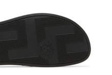 Load image into Gallery viewer, Versace Medusa Head Slides Black Gold