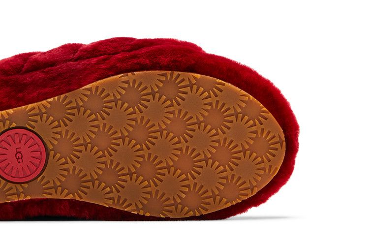 UGG Fluff Yeah Slide Ribbon Red (Women's)