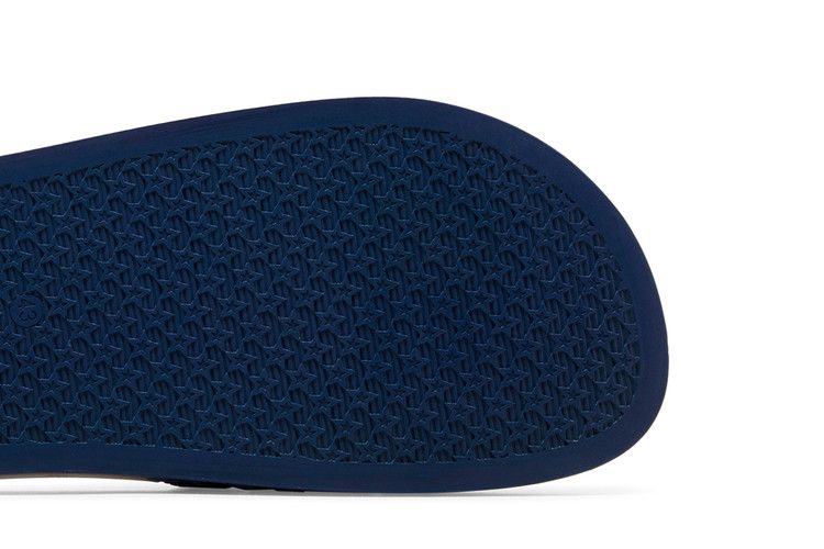 Versace Rubber Pool Slide Navy