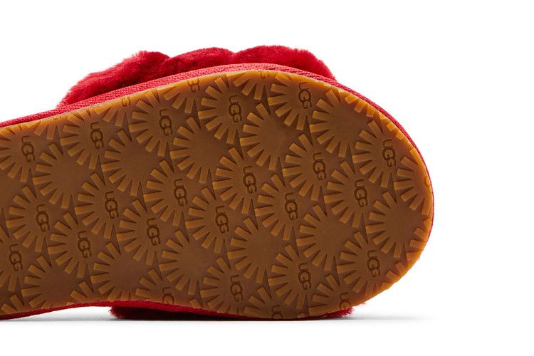 UGG Fluff Yeah Slide Ribbon Red (Toddler)