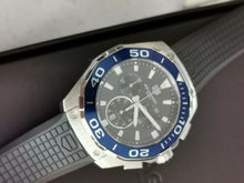 Load image into Gallery viewer, Tag Heuer Aquaracer Blue Dial Watch for Men - CAY111B.FT6041