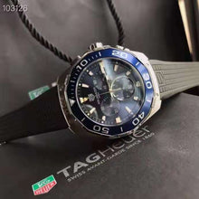 Load image into Gallery viewer, Tag Heuer Aquaracer Blue Dial Watch for Men - CAY111B.FT6041