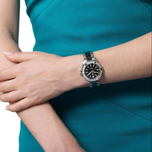 Load image into Gallery viewer, Tag Heuer Aquaracer Quartz Diamonds Black Dial Two Tone Steel Strap Watch for Women - WAY131G.BA0913