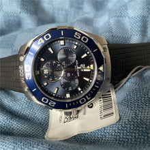 Load image into Gallery viewer, Tag Heuer Aquaracer Blue Dial Watch for Men - CAY111B.FT6041