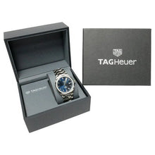 Load image into Gallery viewer, Tag Heuer Link Automatic Blue Dial Silver Steel Strap Watch for Men - WBC2112.BA0603