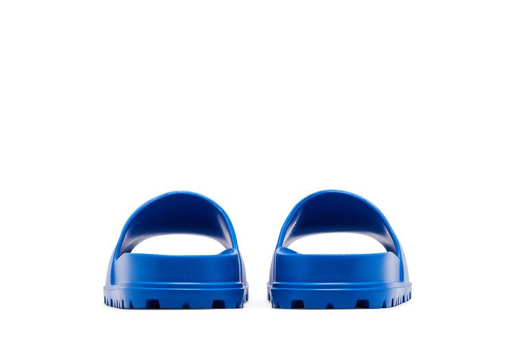 Prada Rubber Slides Light Blue