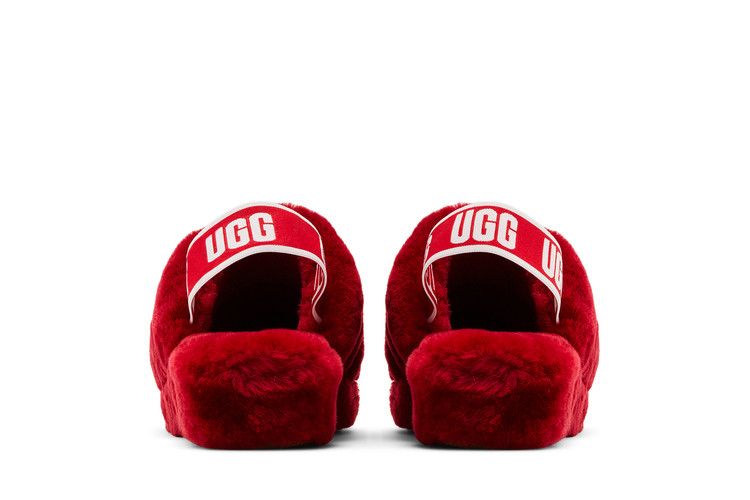 UGG Fluff Yeah Slide Ribbon Red (Women's)