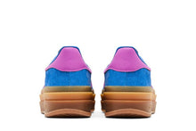 Load image into Gallery viewer, adidas Gazelle Bold Bold Blue Lucid Pink (Women's)