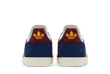 Load image into Gallery viewer, adidas Gazelle Dark Blue Crew Yellow Burgundy