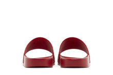 Load image into Gallery viewer, Versace Rubber Pool Slide Red