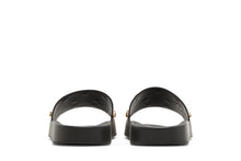 Load image into Gallery viewer, Versace Medusa Head Slides Black Gold