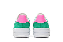 Load image into Gallery viewer, adidas Gazelle Bold Green Lucid Pink (Women's)