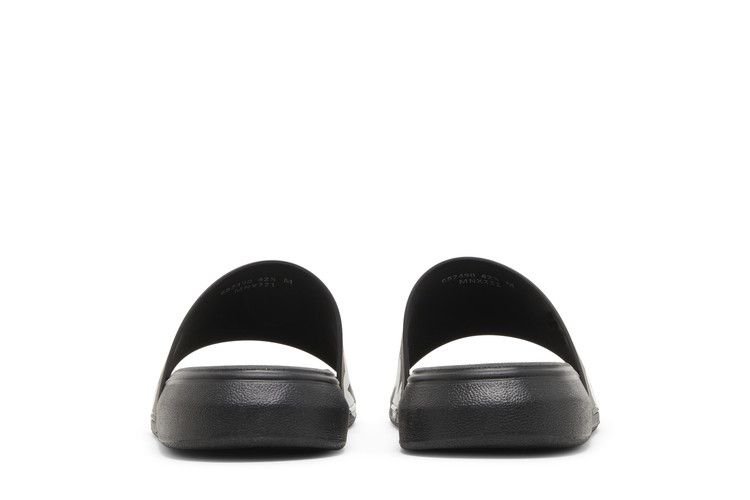 Alexander McQueen Grafitti Logo Slide Black White