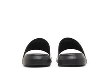 Load image into Gallery viewer, Alexander McQueen Grafitti Logo Slide Black White
